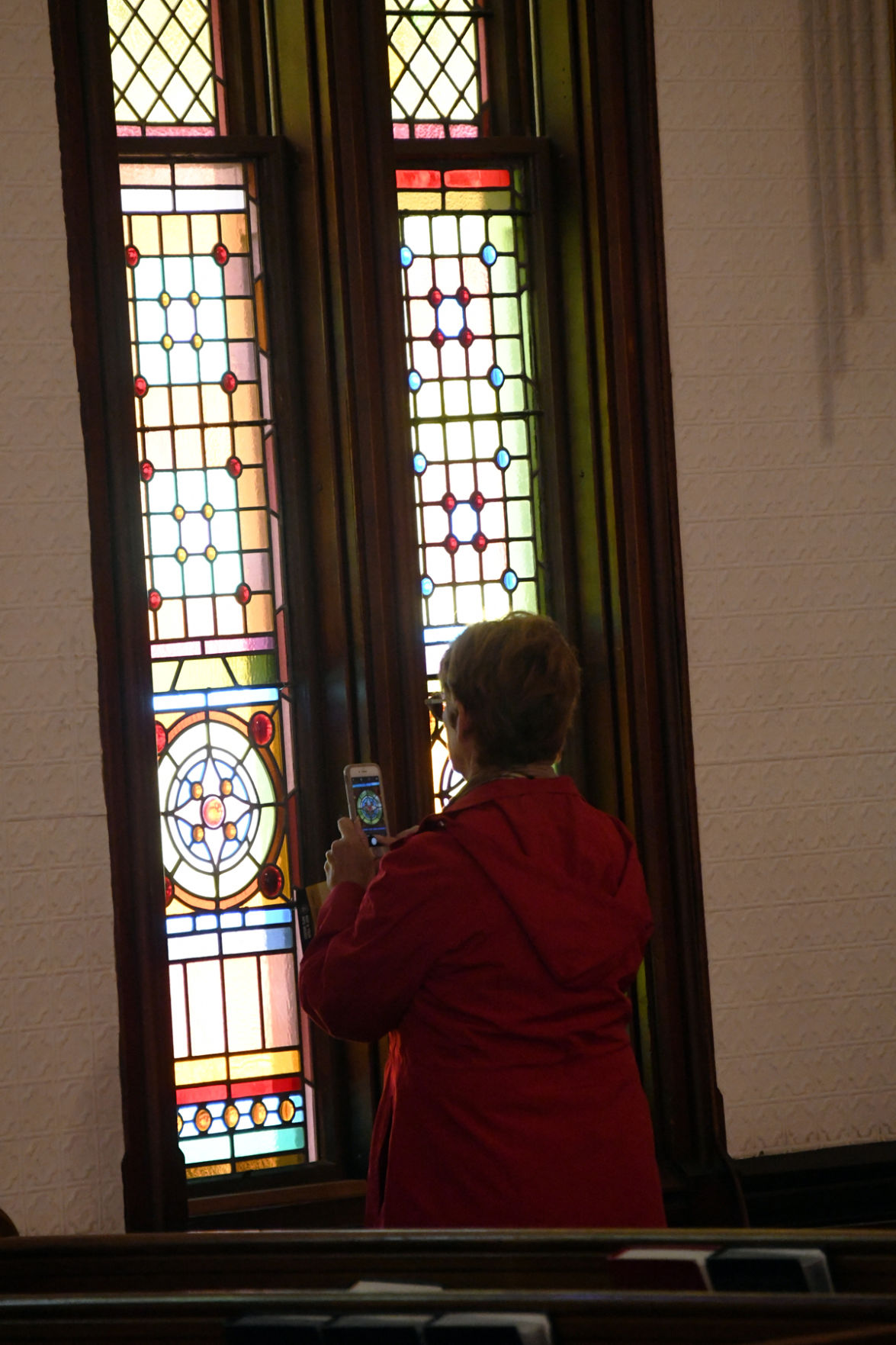 216 Mary Scott eyed the windows at the church..jpg